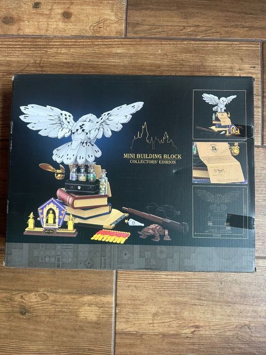 ‼️КОЛЬОРОВА КОРОБКА‼️ Hedwig Harry Рotter Конструктор сумісний з Lego (Код1076)