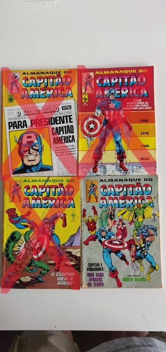 Almanaque do Capitão América - 2,50€