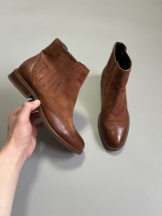 Челси Giorgio Venuti Leather Bufallo Baldinini 38(23.5cm)