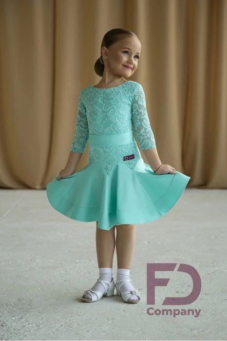 Бейсік сукня для бальних танців FD Company розмір 30 (116 см)