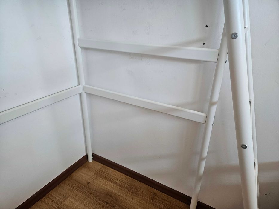 Rama łóżka na antresoli- Vitval Ikea- łóżko piętrowe