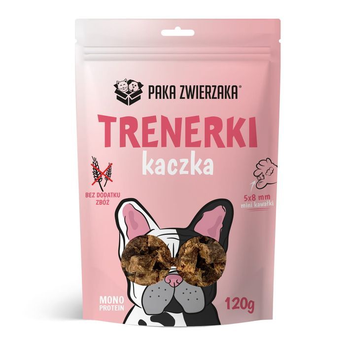 Przysmaki Dla Psów Kaczka Paka Zwierzaka Trenerki 120g Naturalne Przekąski Treningowe Dla Wszystkich Ras