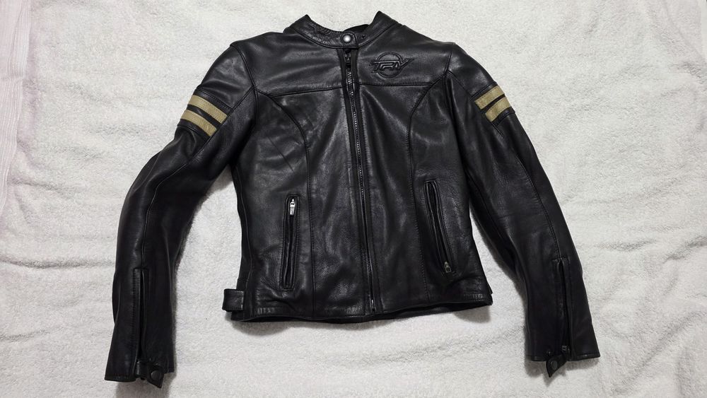 Casaco motard em pele da Try/Casa das peles tamanho M
