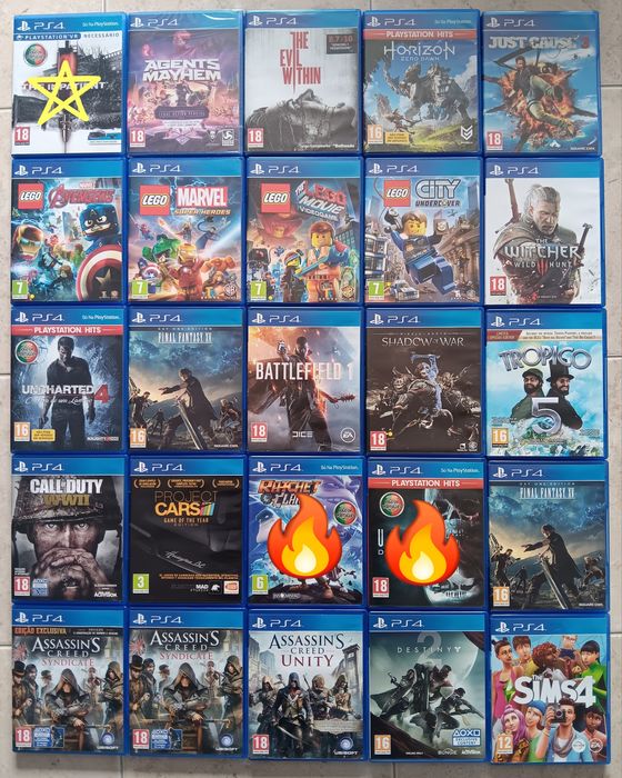 Jogos PlayStation 4 Top