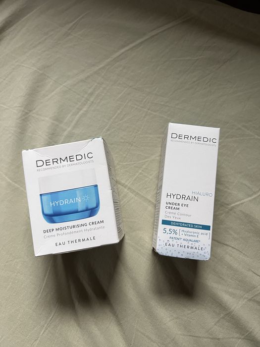 Dermedic krem nawilzajacy i krem pod oczy