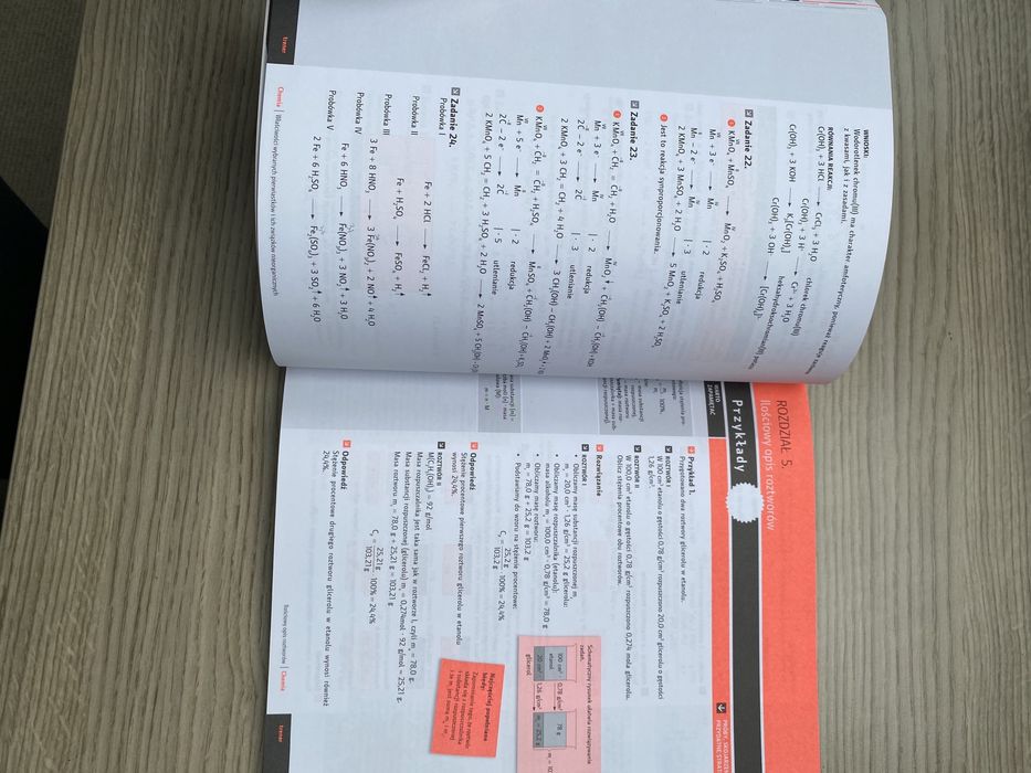 Książka Trener chemia dla liceum