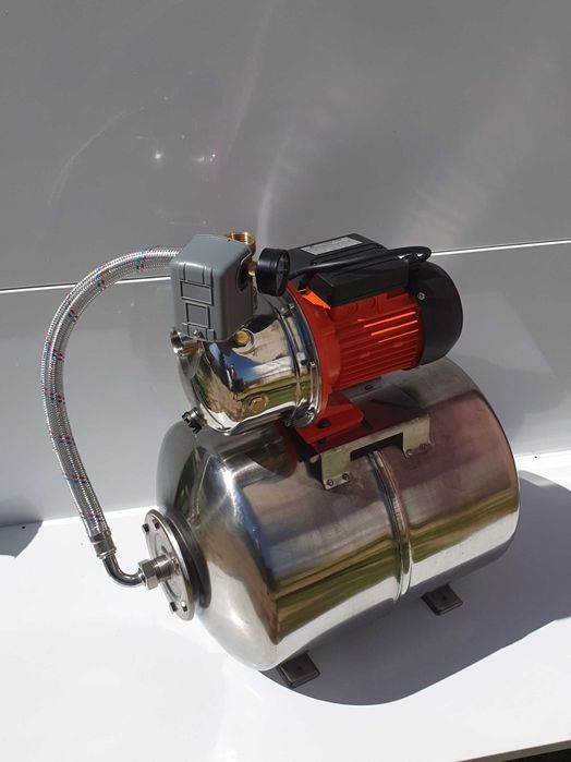 Насосная Станция 1,5 kW нержавейка Гидрофор (ТІЛЬКИ ДОСТАВКА ПОШТОЮ)