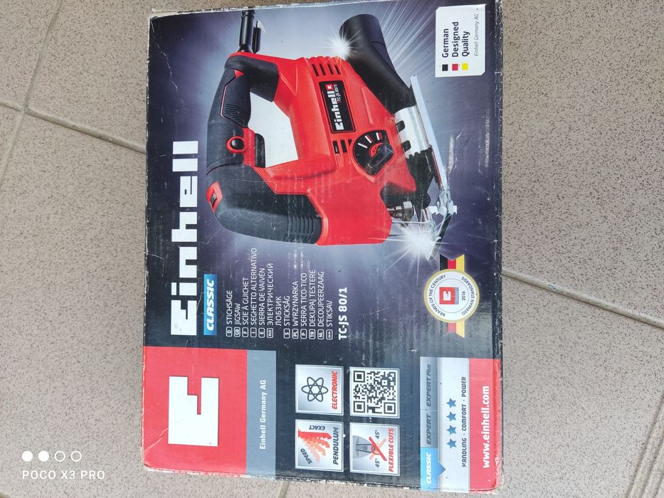 Продам електролобзик Einhell TC-JS 80/1