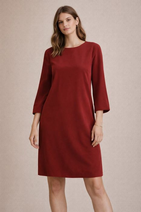 Elegancka sukienka Mango Basics 3/4 rękaw S