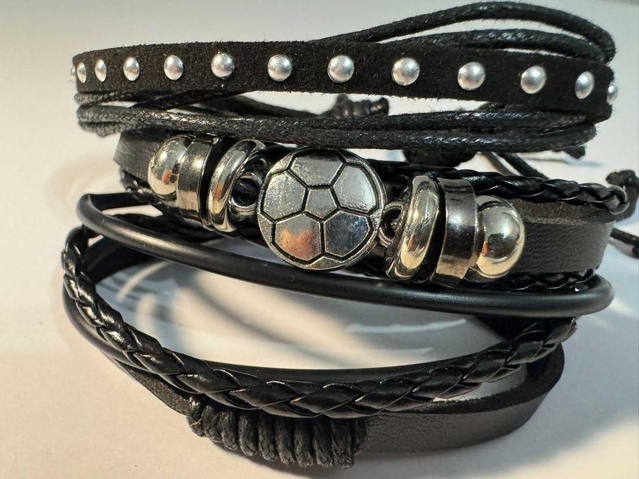 Trzy bransoletki w stylu Boho (R22)