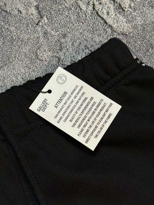 Штани Gallery Dept / спортивні штани Галери Депт / штаны Фларед джинси | Штаны Галери Депт / мужские серые штаны / черные штаны Gallery Dept