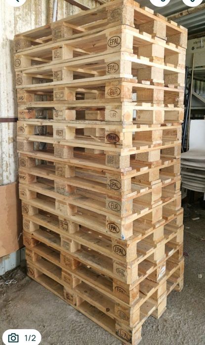 Palety Euro EPAL 120x80 Jasne 20 sztuk Stan bardzo dobry