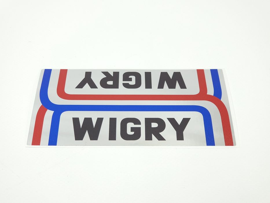 NOWA Naklejka Romet Wigry na ramę Emblemat