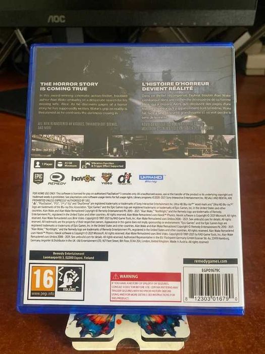 Alan Wake Remastered - PS5