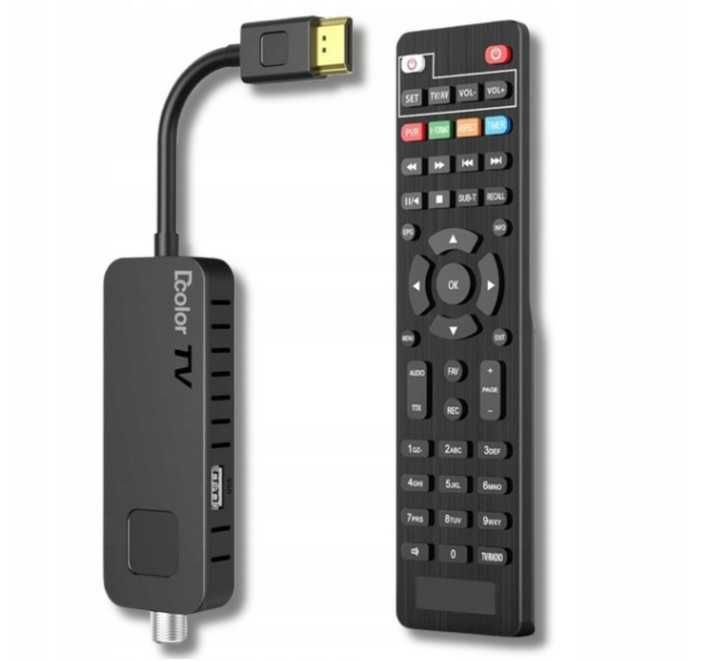 Dcolor Odbiornik satelitarny DVB-S/S2 – HDMI Full-HD 1080P USB 2.0
