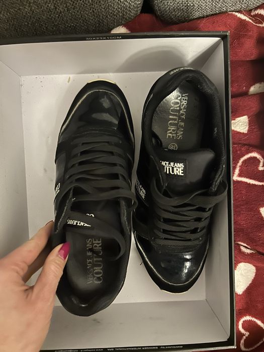 Versace adidasy lakierowane roz.38