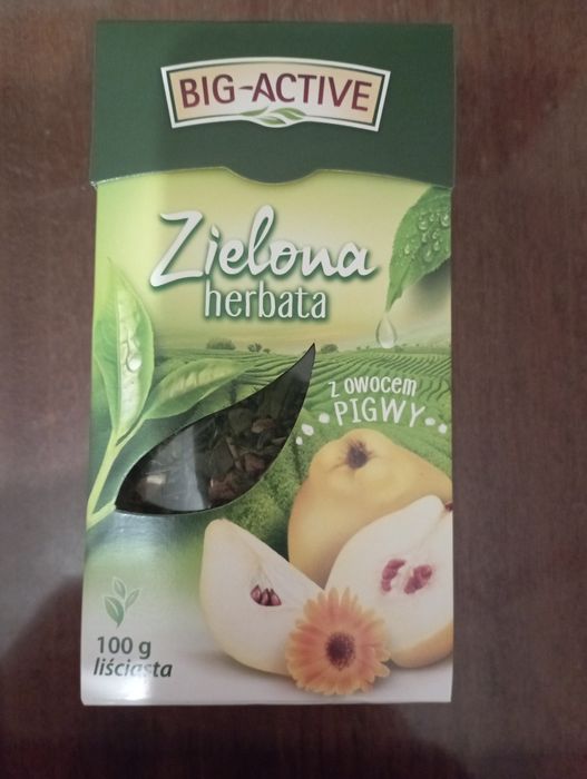 Чай зелений і чорний Big Active