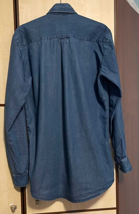 Jeansowa koszula męska Lee Cooper - długi rękaw.