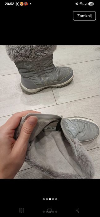 Kozaki,śniegowce Nelli blu