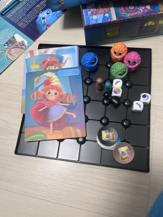 Продам цікаву настільну гру « Шкарпеткові монстри»