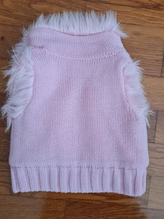 Colete rosa bebé