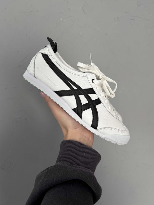 ‼️ НОВІ Кросівки Asics Onitsuka Tiger Mexico White Black