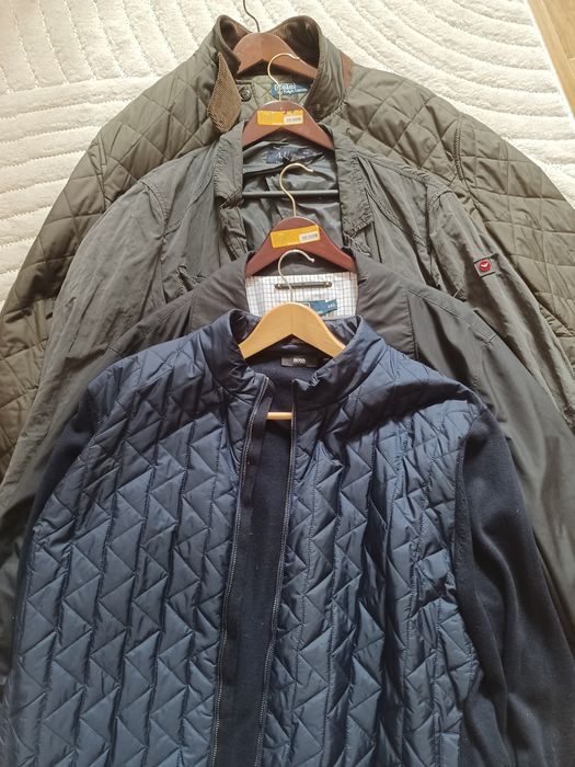 Kurtki przejściówki oryginalne Boss, Polo, Armani Jeans XXL