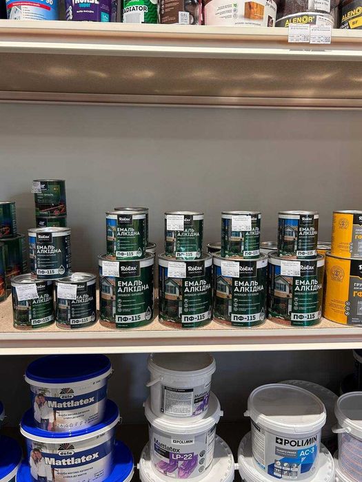 Емаль Ролакс ПФ‑115,  Ґрунт-емалі 3 в 1 Корабельна