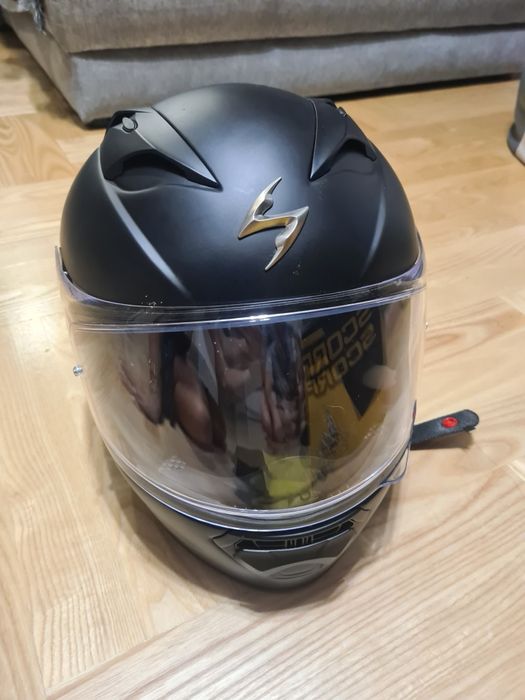 Kask motocyklowy Scorpion Exo 1200 Air Solid rozm S czarmy mat 55-56cm