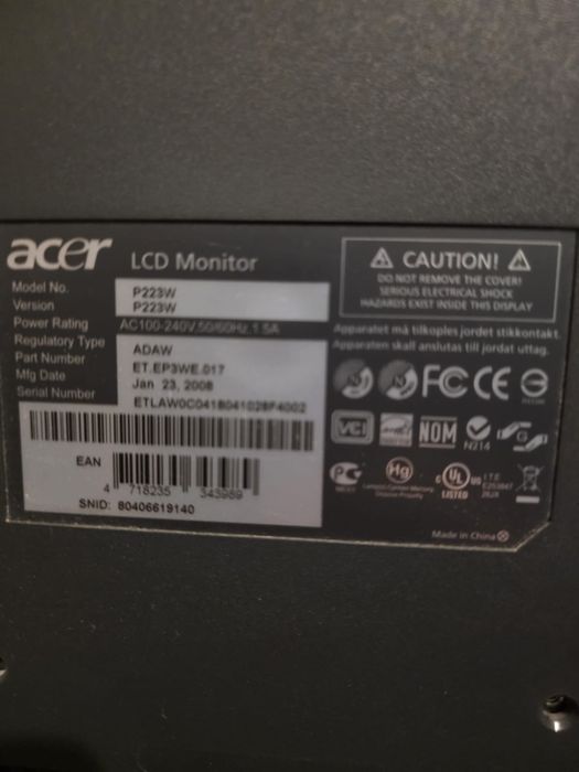 Monitor do komputera