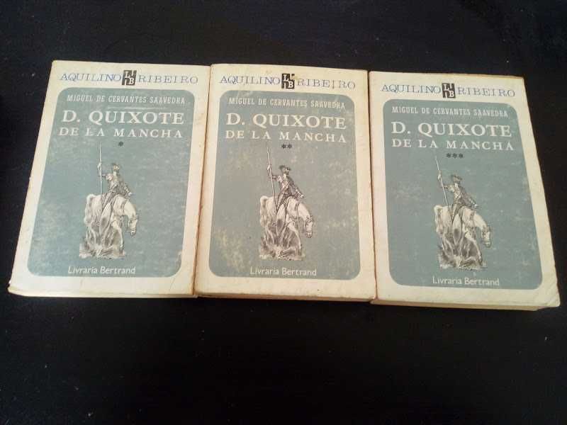 Primeira Edição de D. Quixote de La Mancha traduzido por Aquilino Ribeiro