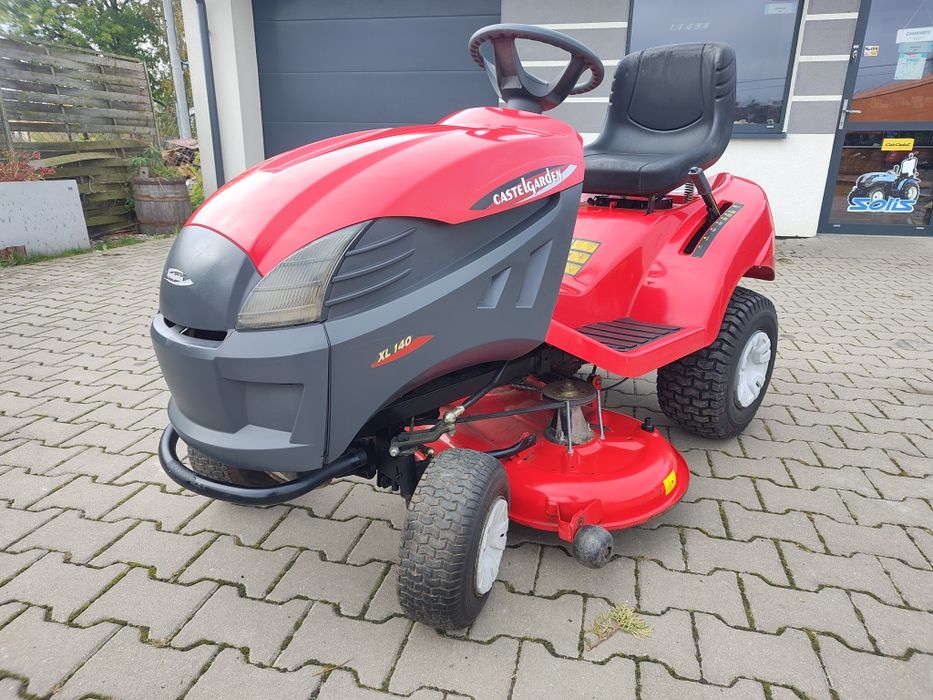 Traktorek ciagniczek kosiarka Castelgarten Briggs 13.5KM boczny wyrzut