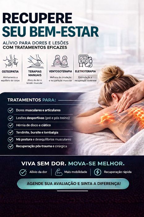 Massagem Terapêutica e Osteo