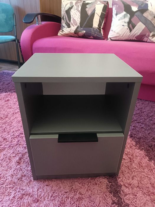 Тумба приліжкова.Нова.Колір графіт