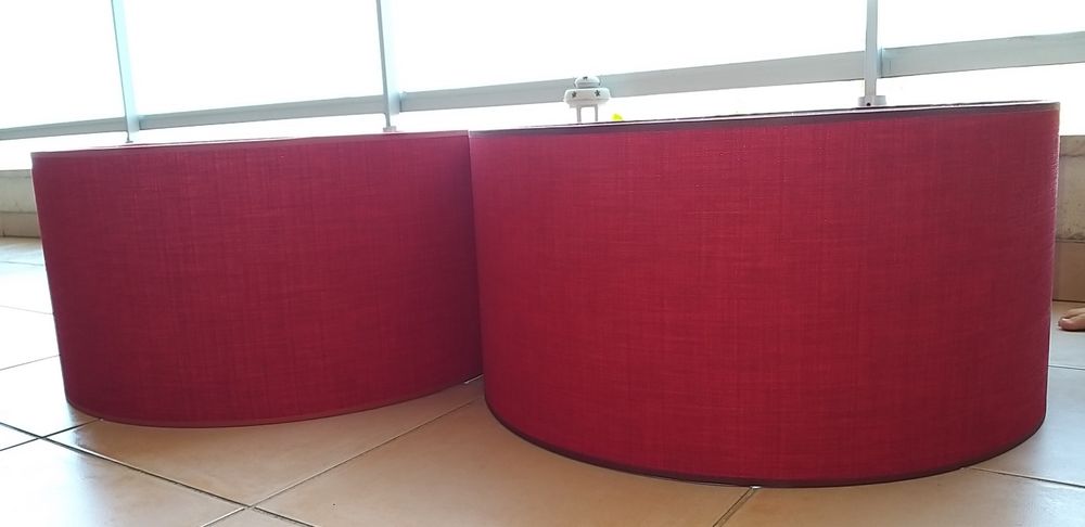 Abajur grande de teto ou para candeeiro de pé