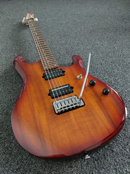 Sterling by Music Man JP100D Koa Petrucci + gigbag, gitara elektryczna