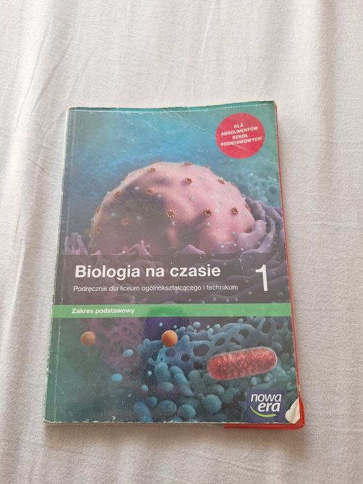 ksiazka biologia 1 klasa uzywana