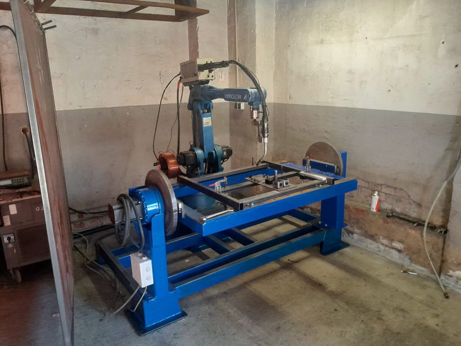 YASKAWA MOTOMAN Robot przemysłowy spawalniczy Pozycjoner Obrotnik