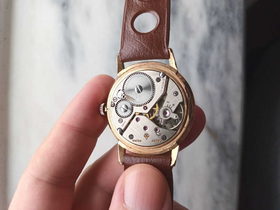 Relógio Cauny Calendário 17 Rubis