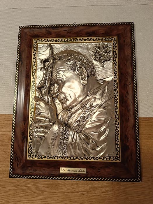 Obraz . Jan Paweł 2 . Stan bardzo dobry