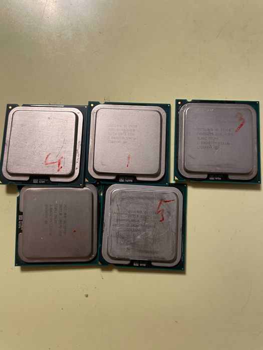 Пять процесоров. Цена за все.