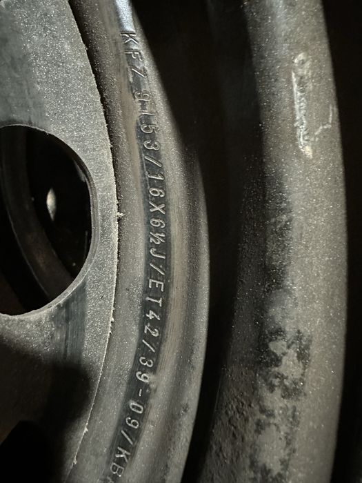 Диски метал R16 5*120 ціна за 4 шт 2000 грн