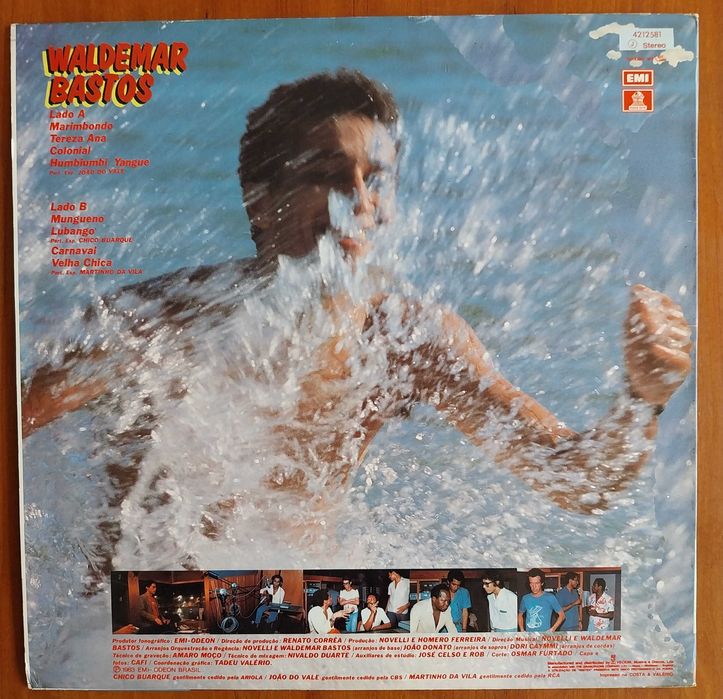 Vinil "Estamos juntos", de Waldemar Bastos