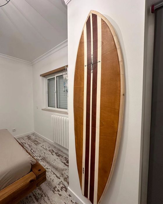 Pranchas de madeira para decoração surf