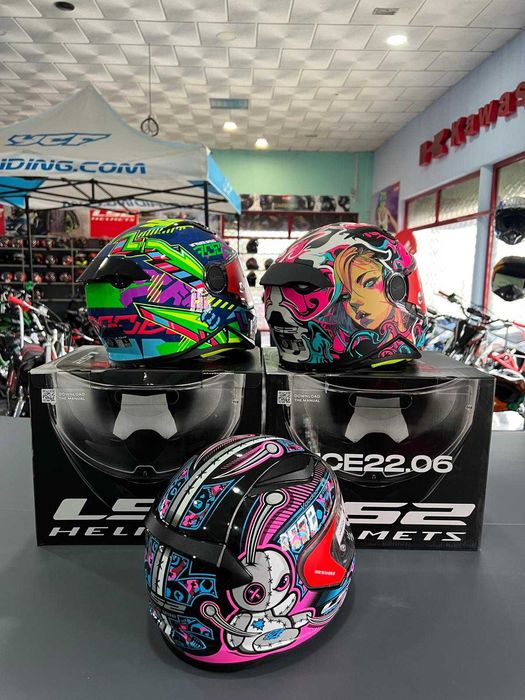 Capacete criança integral LS2 FF812 novo