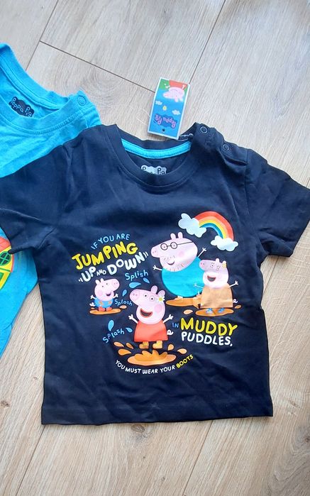 Koszulki ze Świnką Peppą 2pak