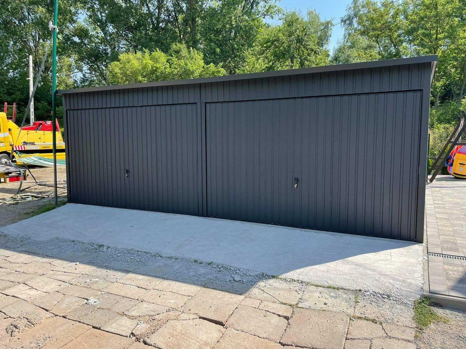 Garaż blaszany, wiata. WZMOCNIONY PROFILAMI. PRODUCENT. Cała Polska