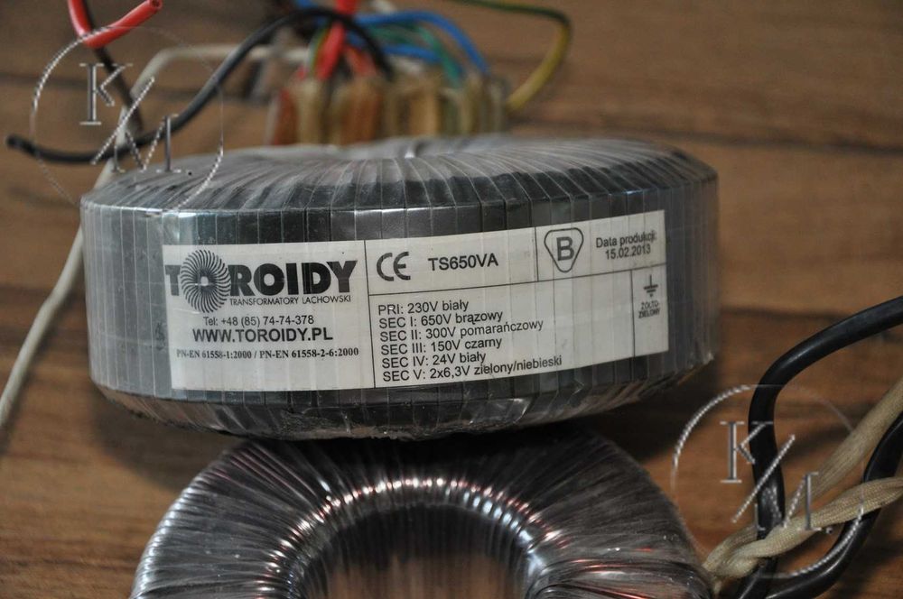 Sprzedam transformatory do budowy wzmacniacza GM70