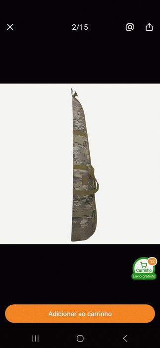 Bolsa para espingarda