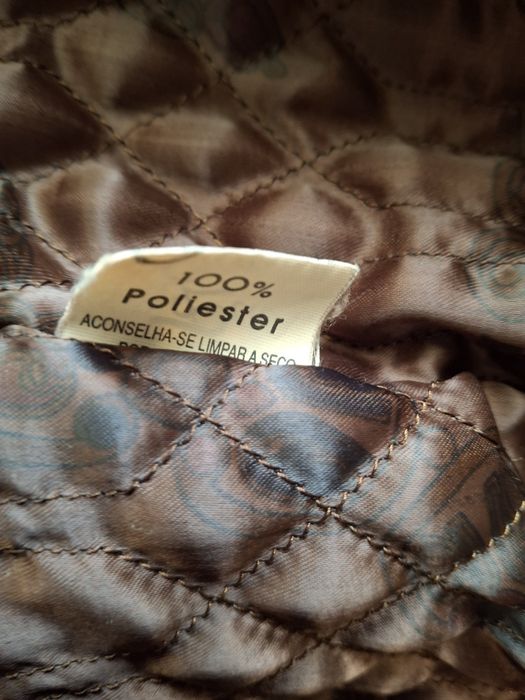 Casaco de pele castanha